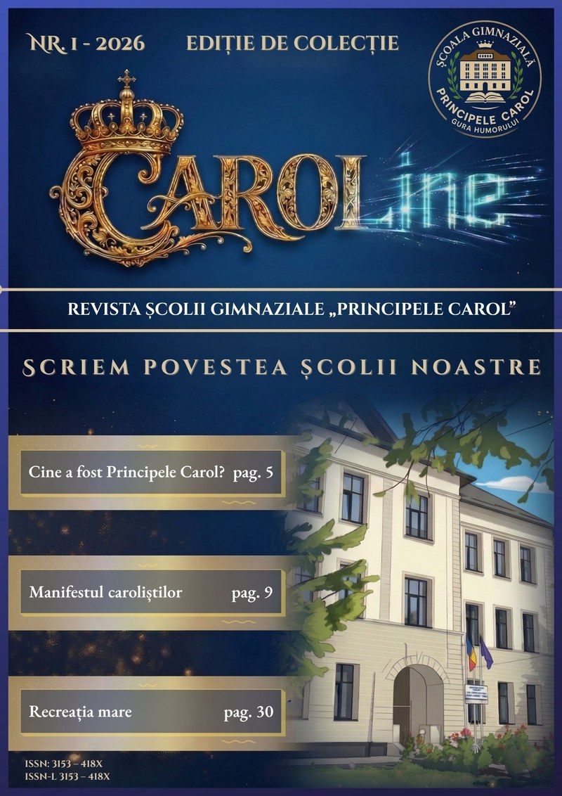 Coperta revistei CAROLine, ediția de colecție
