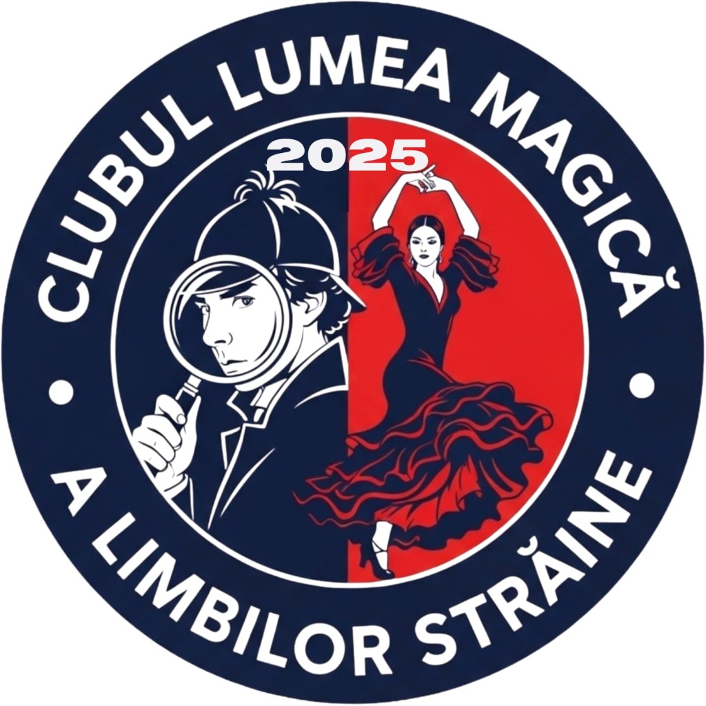 Logoul clubului Lumea magică a limbilor străine